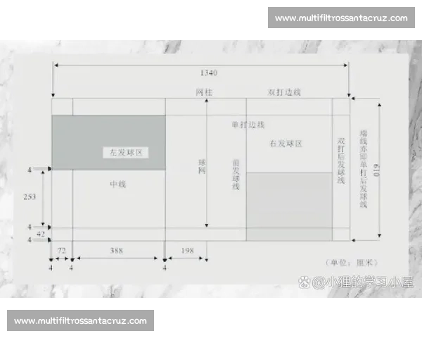 羽毛球比赛场地的标准尺寸及其对比赛影响的全面分析